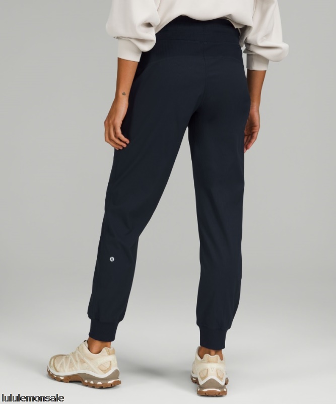 Lululemon Damen DELULU230 | True Navy Dance Studio Halbhohe Jogginghose